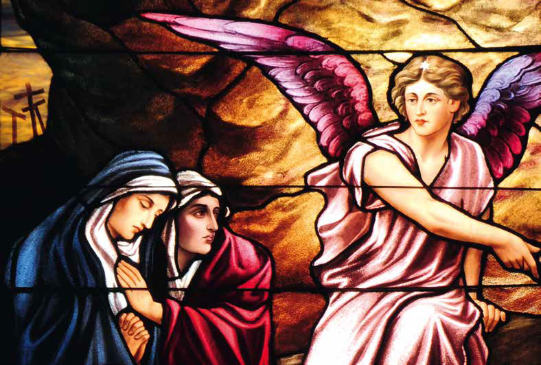 De engel van de Heere zetelt op de deur van de dood.